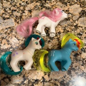 Colorful Vintage my little pony lot